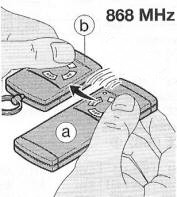 Hormann 868Mhz code copy